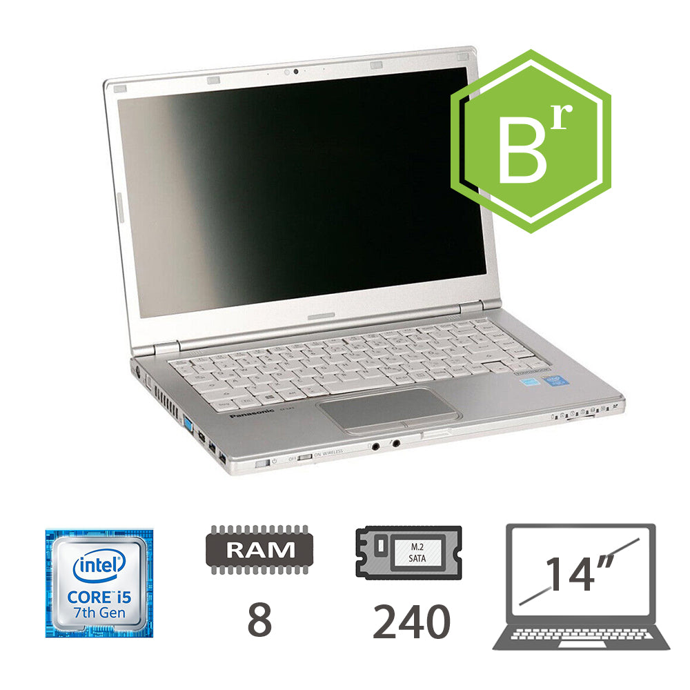 Panasonic Cf-Lx6-2 I5-7300u/8/240m2/14/W10p/2y B