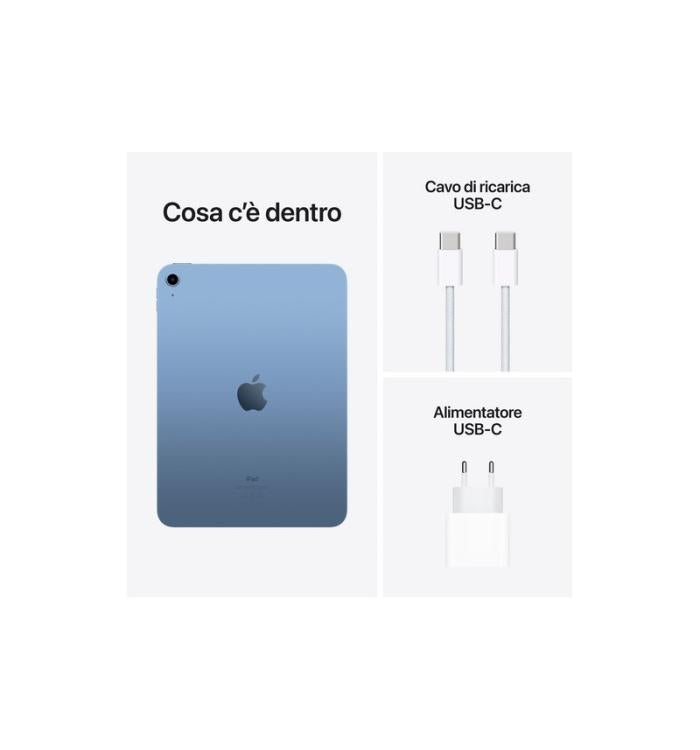 APPLE IPAD 10.9" WI-FI 64GB BLUE OFFICIAL APPLE 24 MONTH WARRANTY