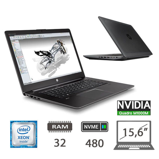 Hp Regloo Zbook 15 G3 E3-1505m-V5 32 480 15 W10p 