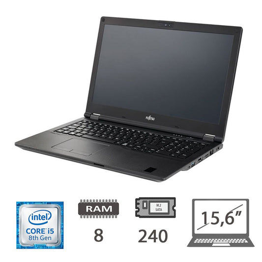 Fujitsu E559 I5-8265u/8/Nvme240/15.6/W10p/2y 